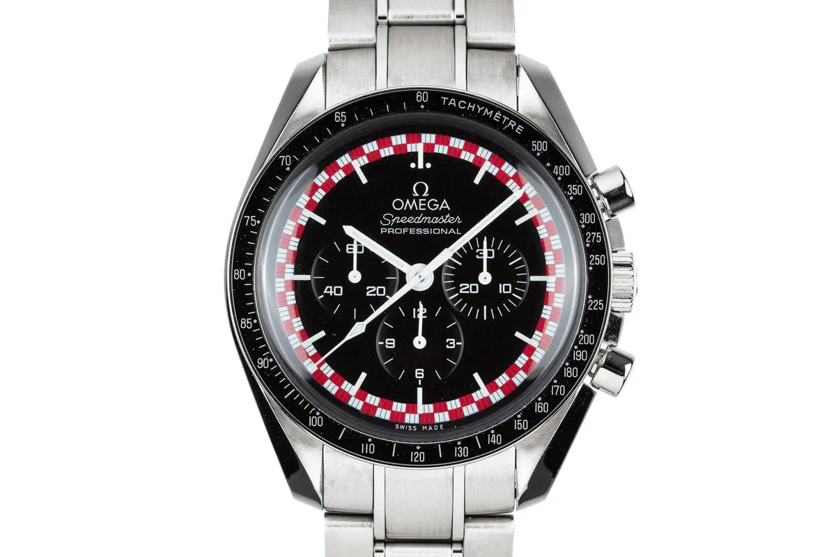 2014 Omega Speedmaster Professional 311.30.42.30.01.004 "Tin Tin" Dial with Card