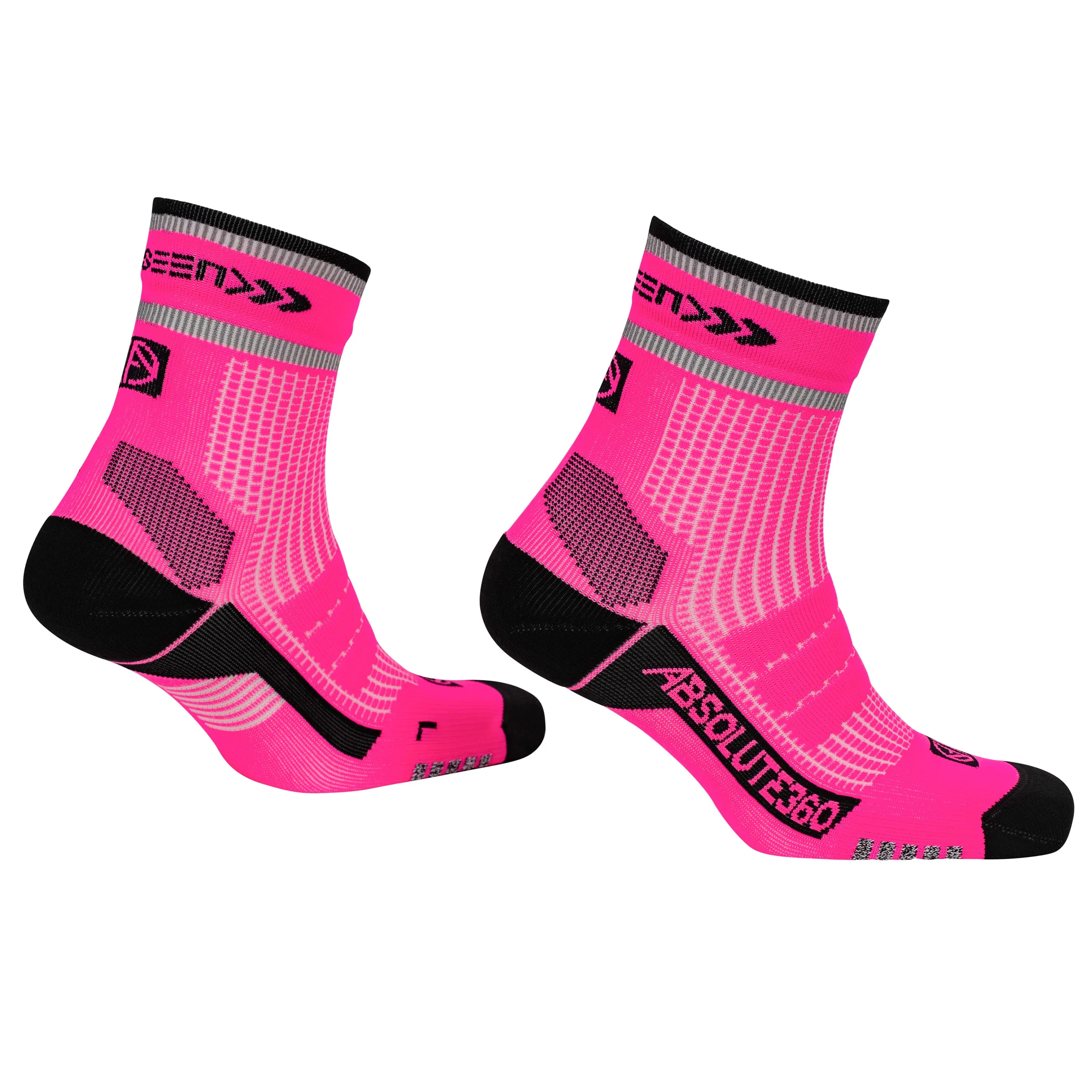 Absolute 360 - Performance Running Quarter Socks