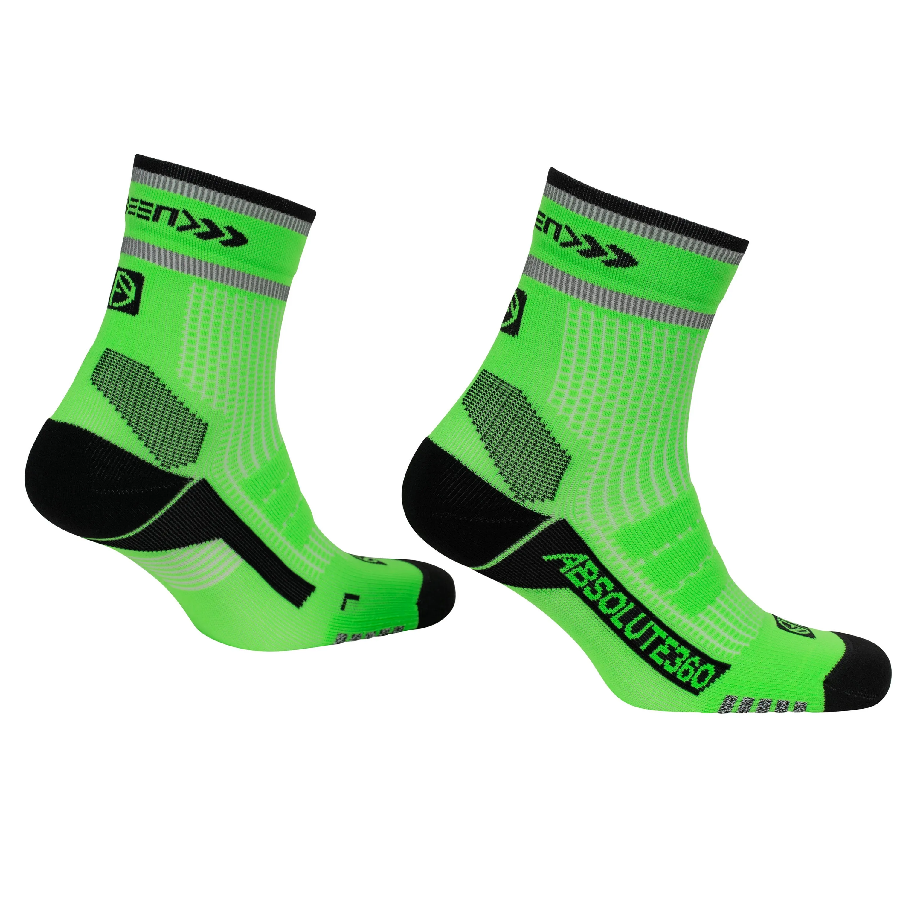 Absolute 360 - Performance Running Quarter Socks