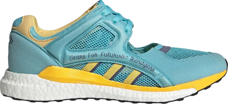 Adidas Human Made x EQT Racing 'Light Blue' sneakers, blue