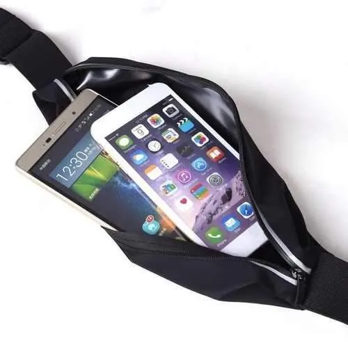 AONIJIE Sports Waist Belt Bag Pack 4.7/5.5 Inch Touch Screen Phone Case Holder Marathon Running