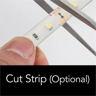 Arlec 1m Warm White Battery Operated LED Sensor Strip Light