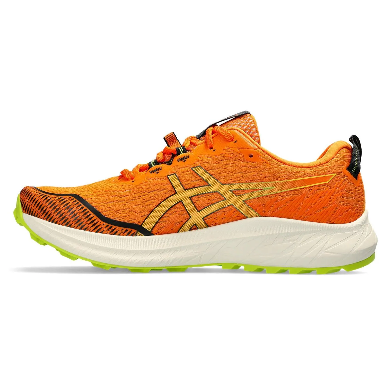 Asics Fuji Lite 4 Men's - Bright Orange/Neon Lime