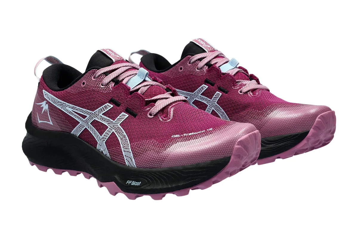 Asics Gel-Trabuco 12 B Blackberry/Light Blue Womens