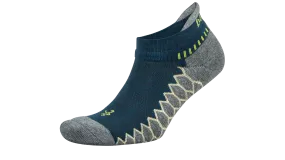 Balega Silver No Show Running Socks - Legion Blue/Grey