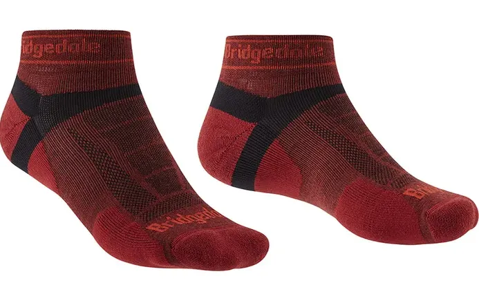 Bridgedale Men's Trail Run Ultra-Light Merino Mini Crew Sock