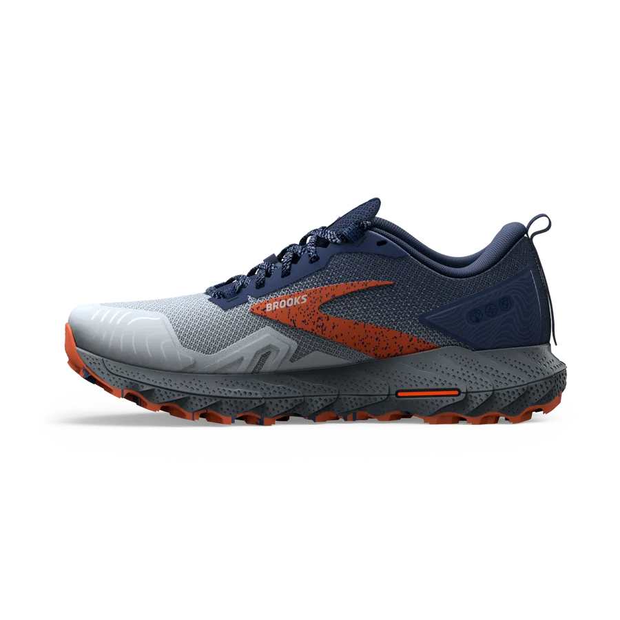 Brooks Cascadia 17 | Blue / Navy / Firecracker | Mens