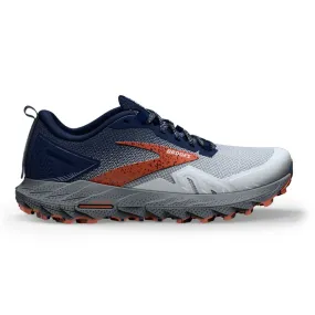 Brooks Cascadia 17 Wide | Blue / Navy / Firecracker | Mens