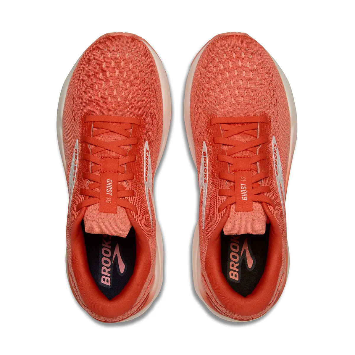 Brooks Ghost 16 Womens | Coral/desert Flower/coconut