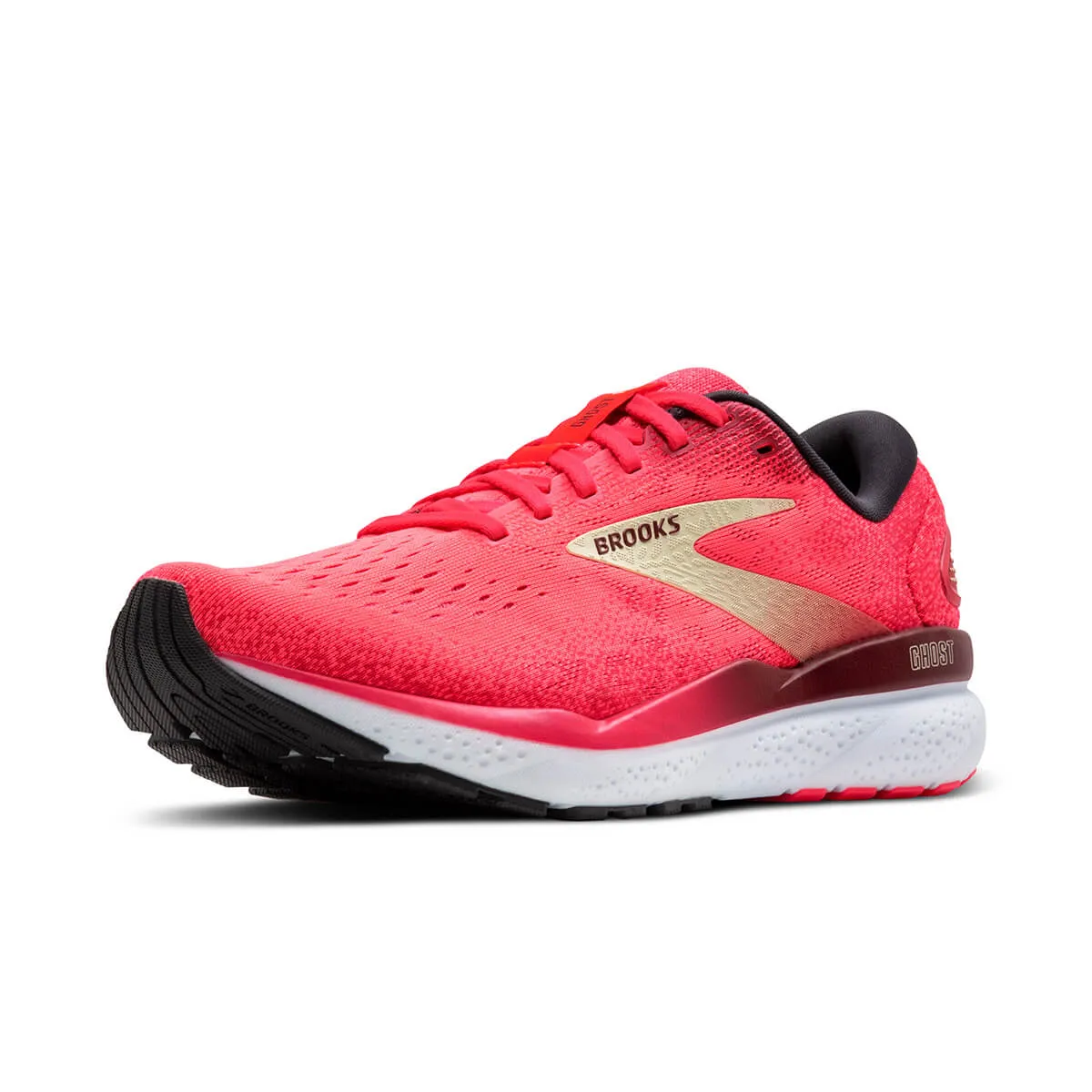 Brooks Ghost 16 Womens | Pink/sundried Tomato/cream