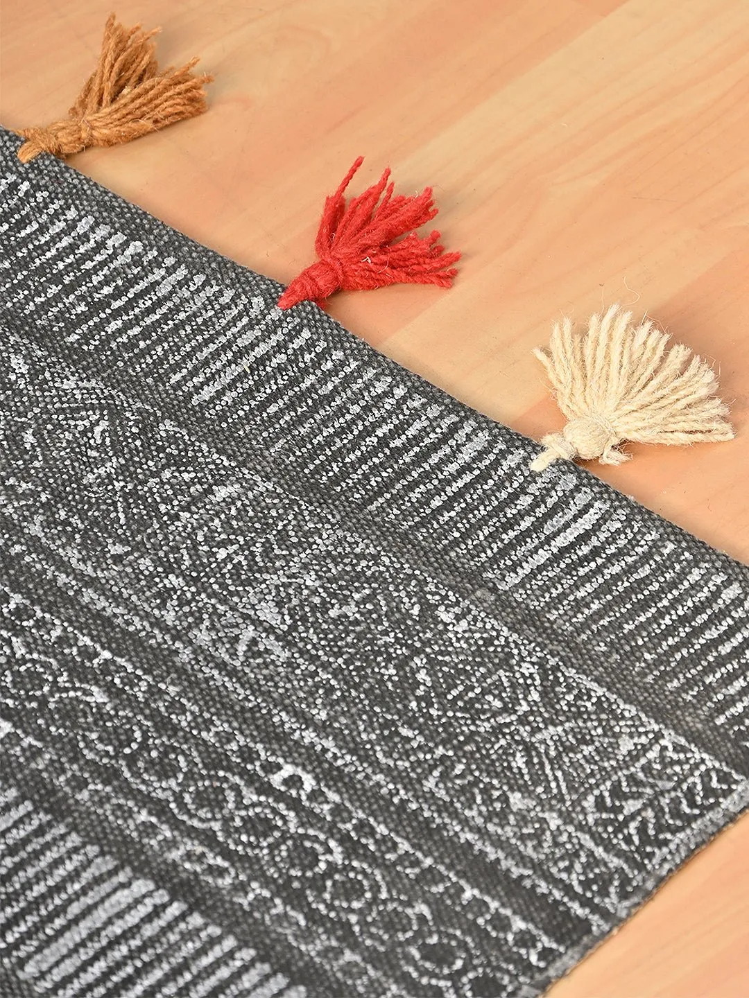 CAMILO-BLOCK PRINTED FLOOR RUNNER