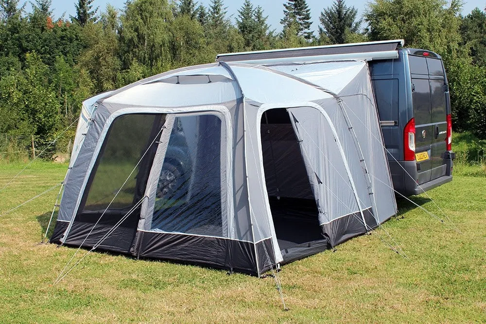 Cayman F/G poled driveway awning by Outdoor revolution mid height 220-255cm