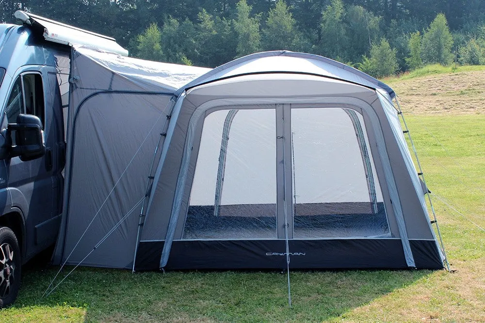 Cayman F/G poled driveway awning by Outdoor revolution mid height 220-255cm