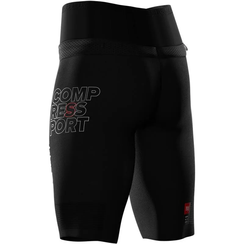 COMPRESSPORT UNISEX TRAIL RUNNING UNDER CONTROL SHORT-BLACK (SHTRV3-99)