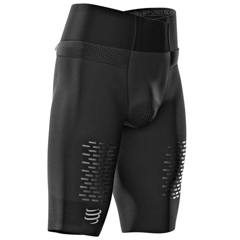 COMPRESSPORT UNISEX TRAIL RUNNING UNDER CONTROL SHORT-BLACK (SHTRV3-99)