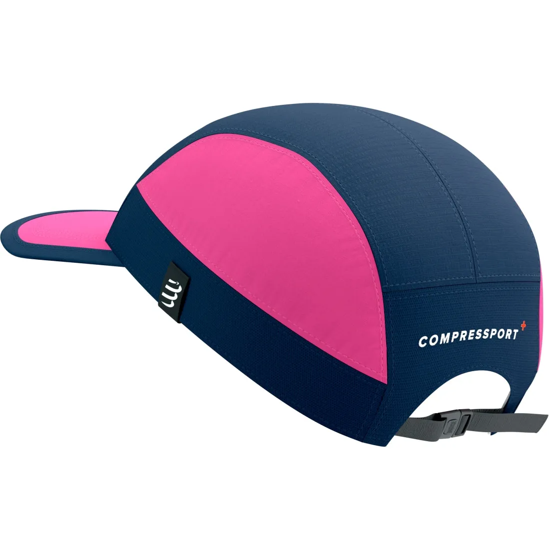 Compressport Unisex's 5 Panel Light Cap - Mood Indigo/Magnet