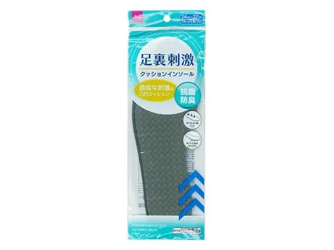 Cushion Insoles with Textured Soles 24cm to 27cm