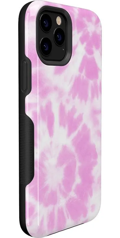 Down for Whatever | Light Pink Tie Dye Case