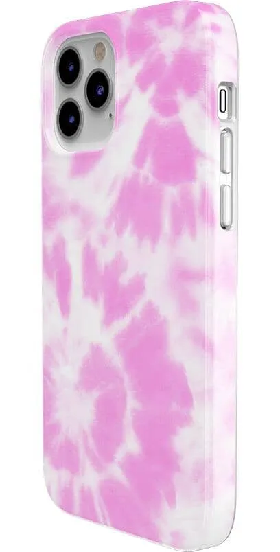 Down for Whatever | Light Pink Tie Dye Case