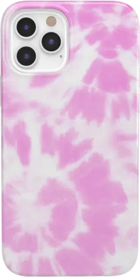 Down for Whatever | Light Pink Tie Dye Case