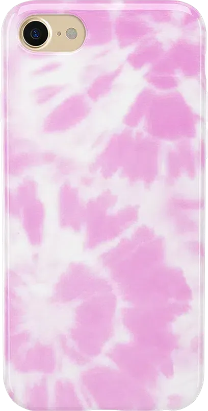 Down for Whatever | Light Pink Tie Dye Case