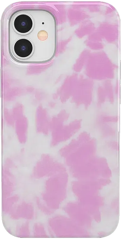 Down for Whatever | Light Pink Tie Dye Case