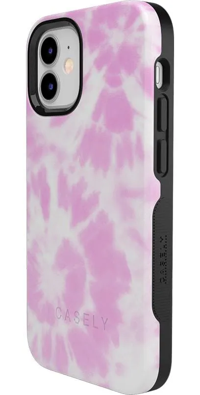 Down for Whatever | Light Pink Tie Dye Case