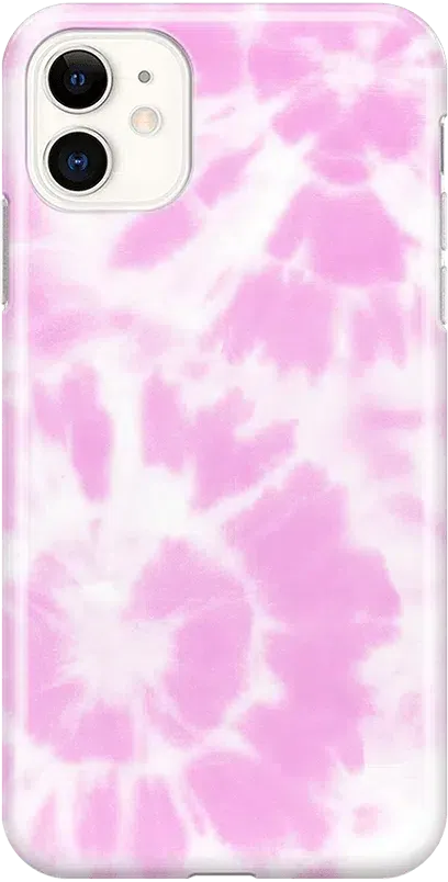 Down for Whatever | Light Pink Tie Dye Case