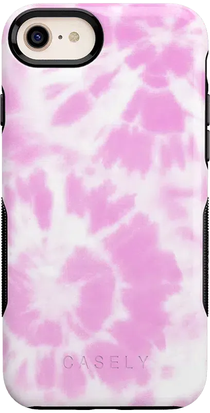 Down for Whatever | Light Pink Tie Dye Case