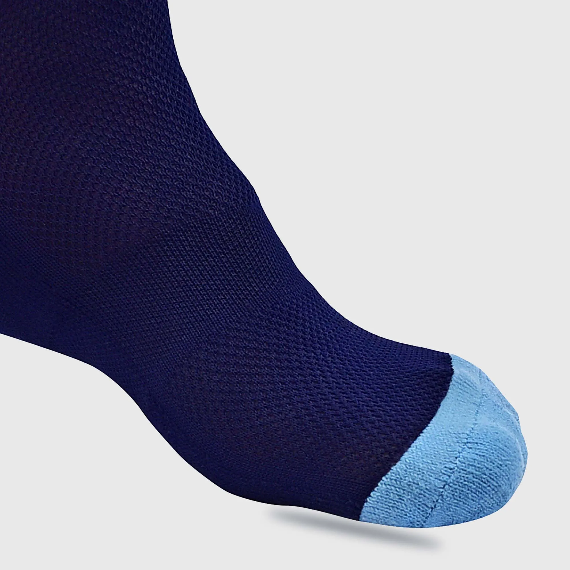 Fdx Navy Blue Compression Socks for Cycling & Running