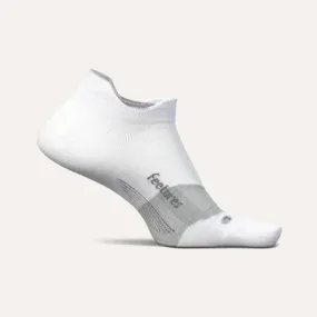 Feetures Elite Ultra Light Cushion No Show Tab (White)