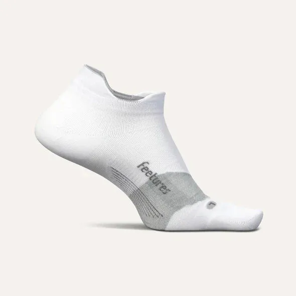 Feetures Elite Ultra Light Cushion No Show Tab (White)