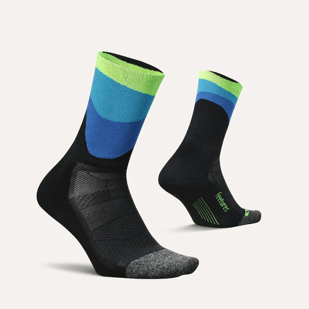 Feetures Elite Ultra Light Mini Crew - Rhythmic Black