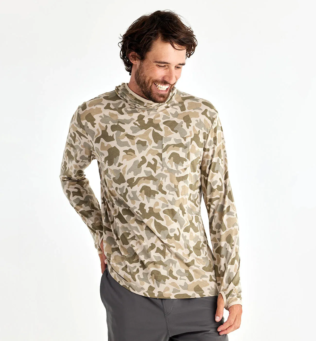 Free Fly Apparel Men's Bamboo Lightweight Hoodie