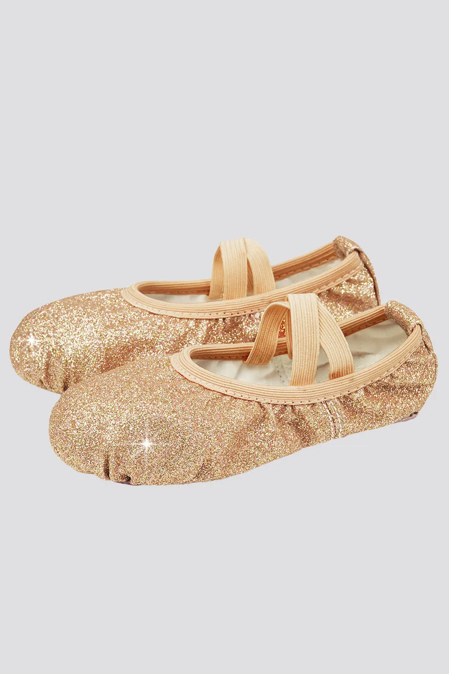 Girl's Glitter Ballet Shoes