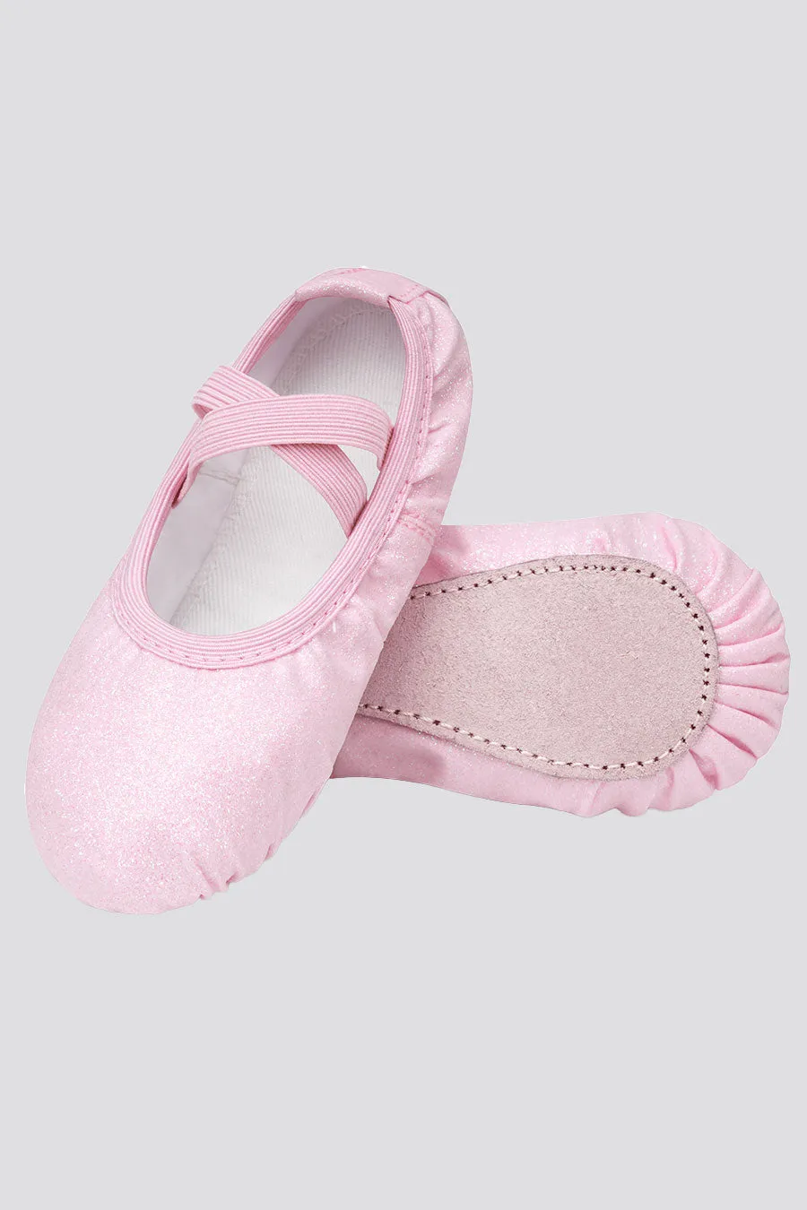 Girl's Glitter Ballet Shoes