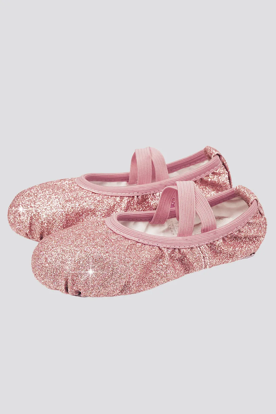 Girl's Glitter Ballet Shoes