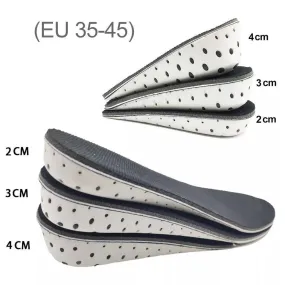 Height Increasing Memory Foam Insoles for Men and Women - Discreet Comfort & Support