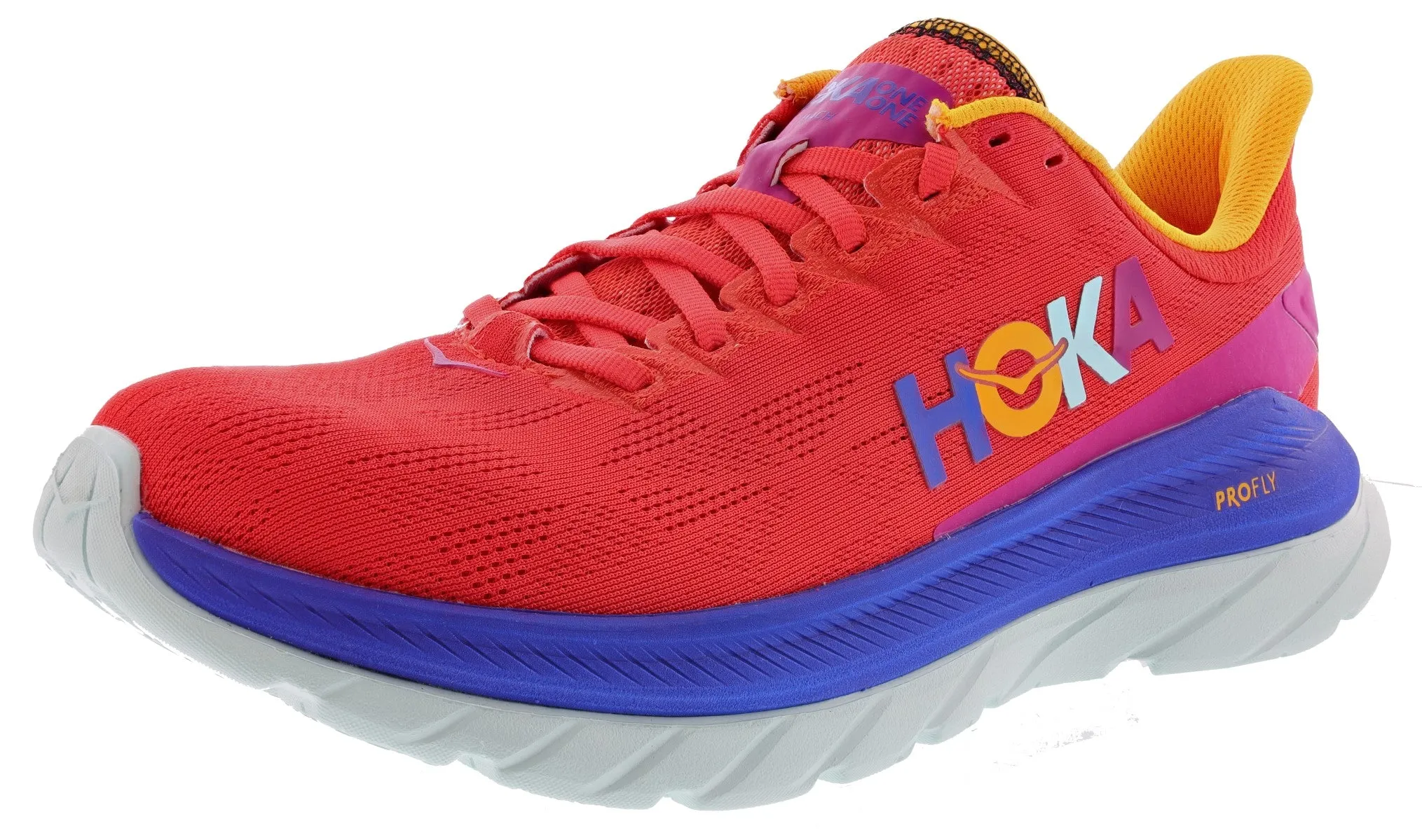 Hoka Women's Mach 4 Ultra Marathon Cushioned Running Shoes