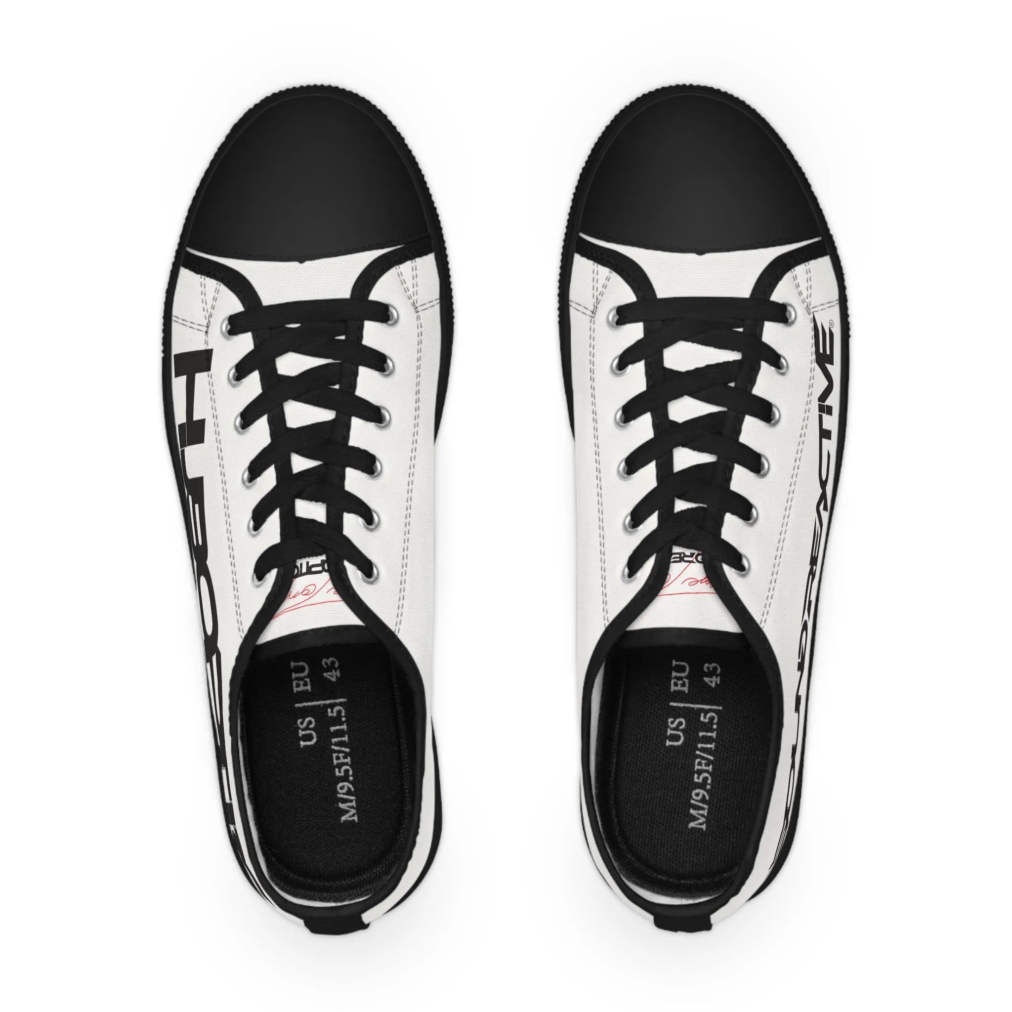 HUBOPTIC DJ Men's Low Top Sneakers