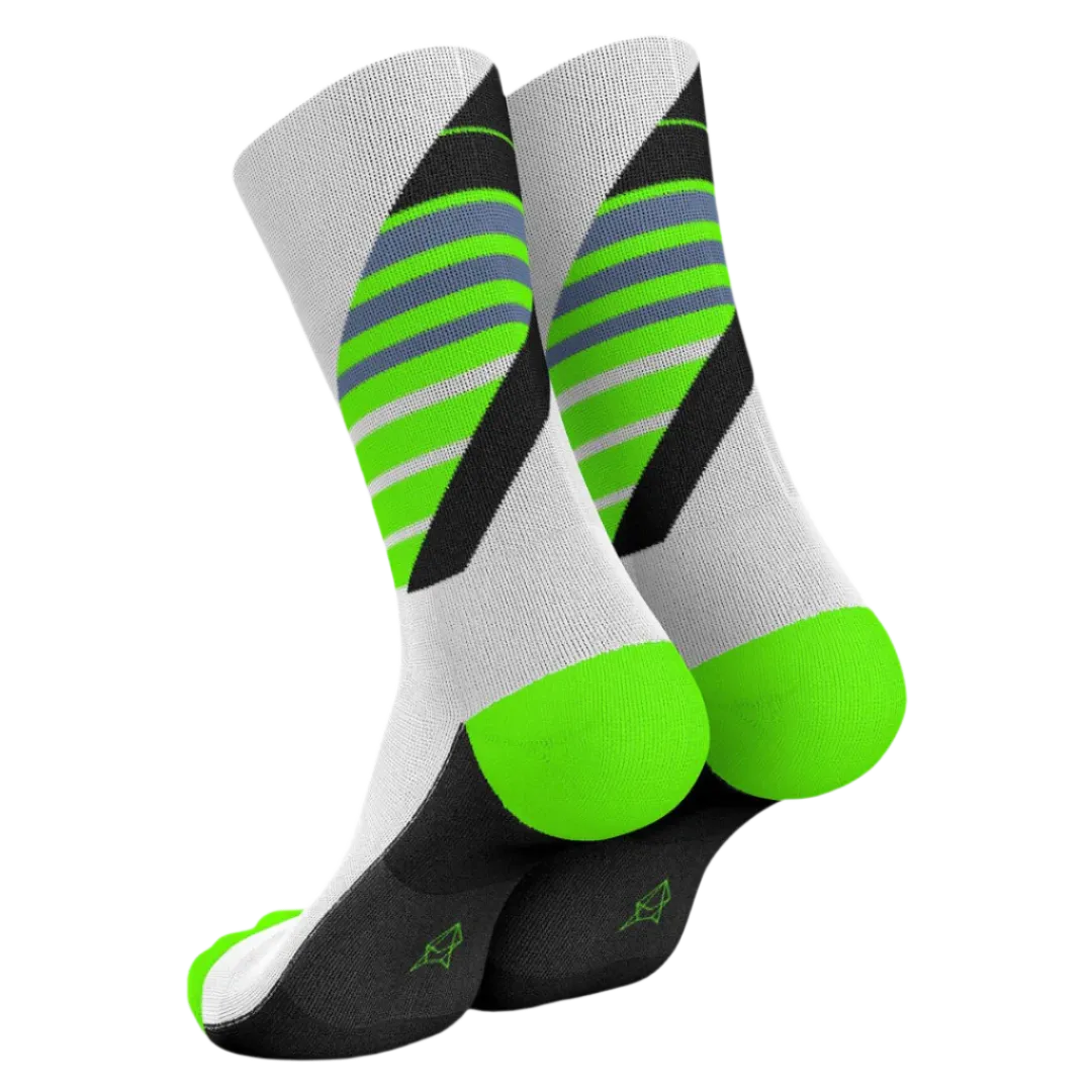 Incylence - Running Ladders Long Sock - Black Green