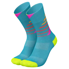 Incylence - Running Ladders Long Sock - Blue Pink