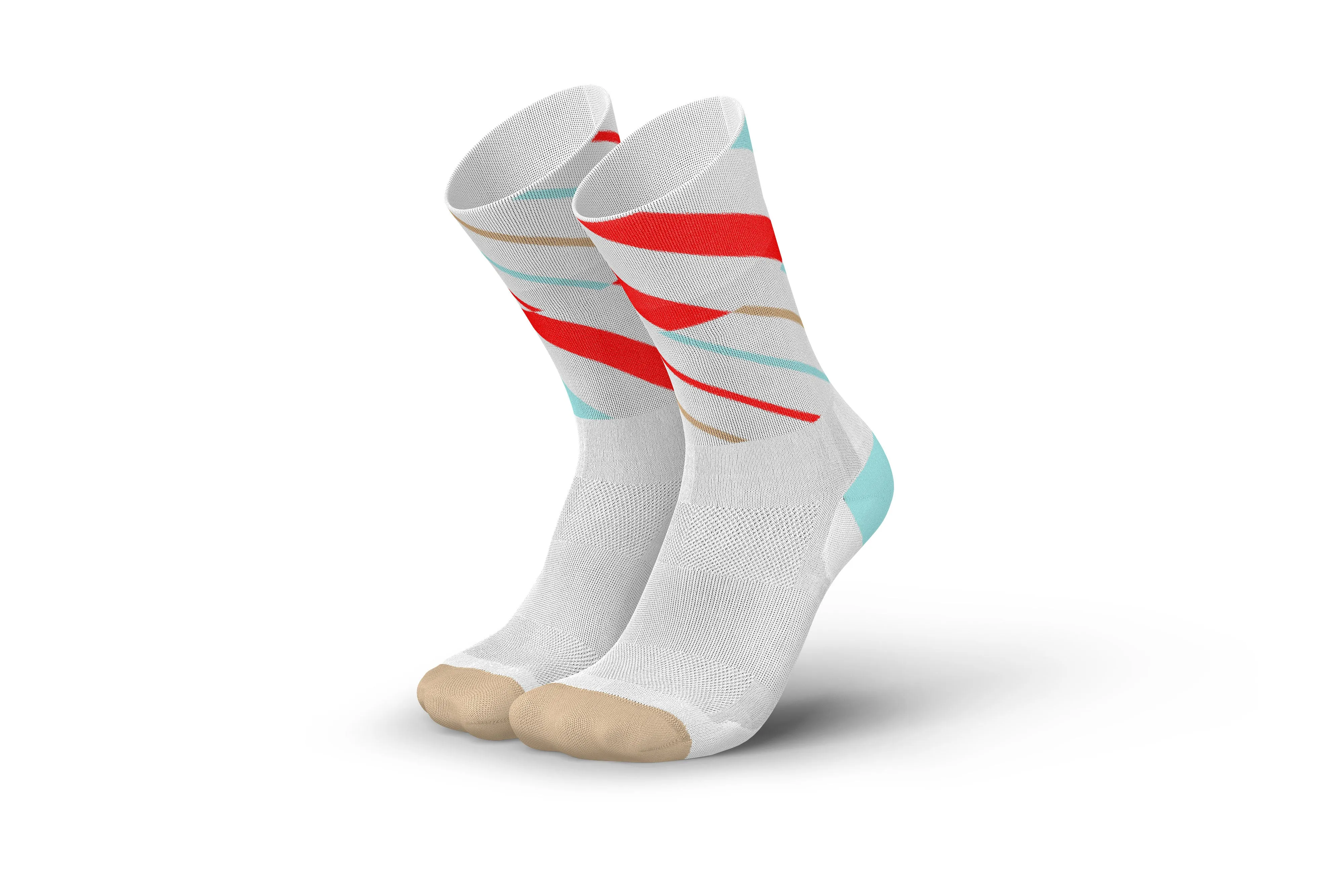 INCYLENCE Ultralight Angles Mint Inferno Long Sock