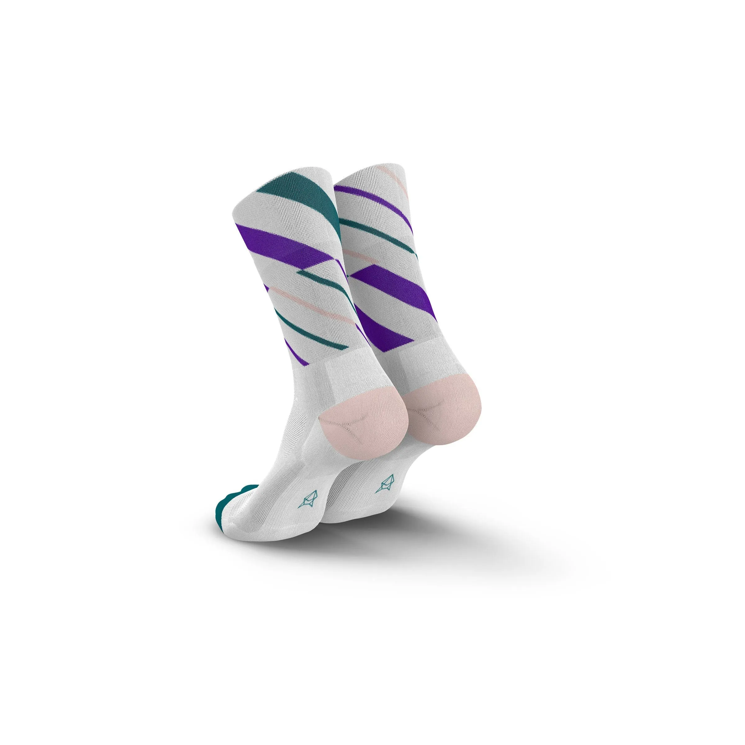 INCYLENCE ULTRALIGHT SOCKS - ANGLES PURPLE PETROL