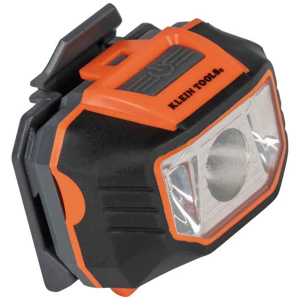 Klein 60407 Hard Hat, Vented, Full Brim with Headlamp