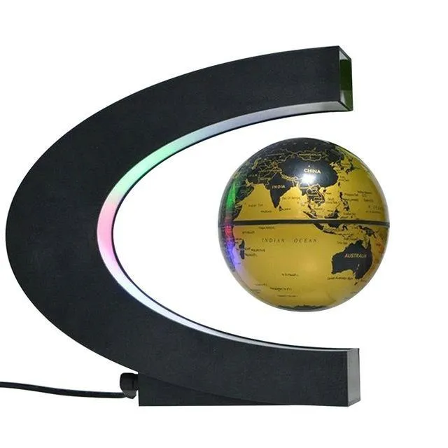 Magnetic Floating Globe LED Night Light