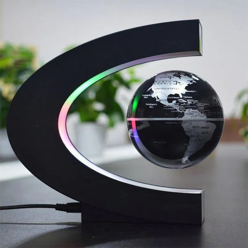 Magnetic Floating Globe LED Night Light