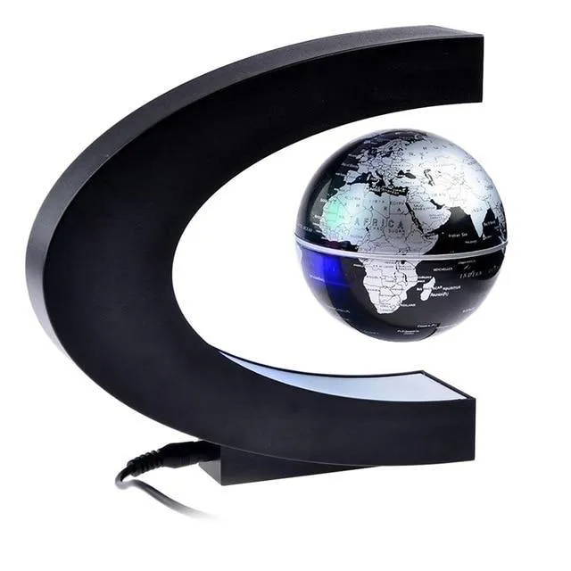 Magnetic Floating Globe LED Night Light