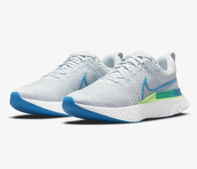 Men's Nike React Infinity Run FK 2 (Platinum/Laser Blue)