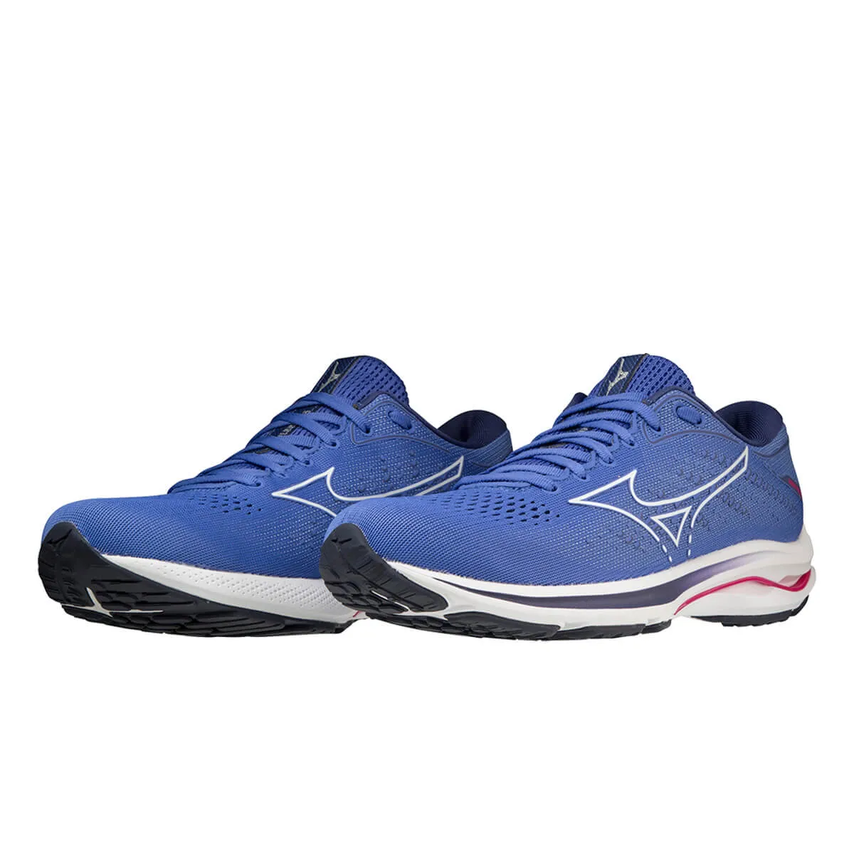 Mizuno Wave Rider 25 Womens | Amparoblue/white/dcobalt